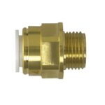 S-FIT brass stem adaptor 22mm x 3/4" MALE