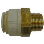 S-F brass cylinder adaptor 22 x1" MALE
