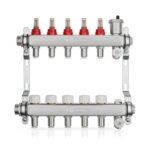 JG Lowfit 5 Port Manifold Stainless Steel (12mm Connections)