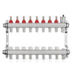 JG Lowfit 8 Port Manifold Stainless Steel (12mm Connections)