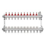 JG Lowfit 11 Port Manifold Stainless Steel (12mm Connections)
