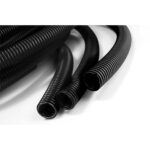 JG Lowfit Black Conduit 12mm (25 Metre Coil)
