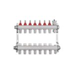 JG 7 Port Manifold Stainless Steel (15mm Connections)