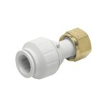SPEEDFIT pre pack str tap connector 10mm x 1/2" (brass nut)