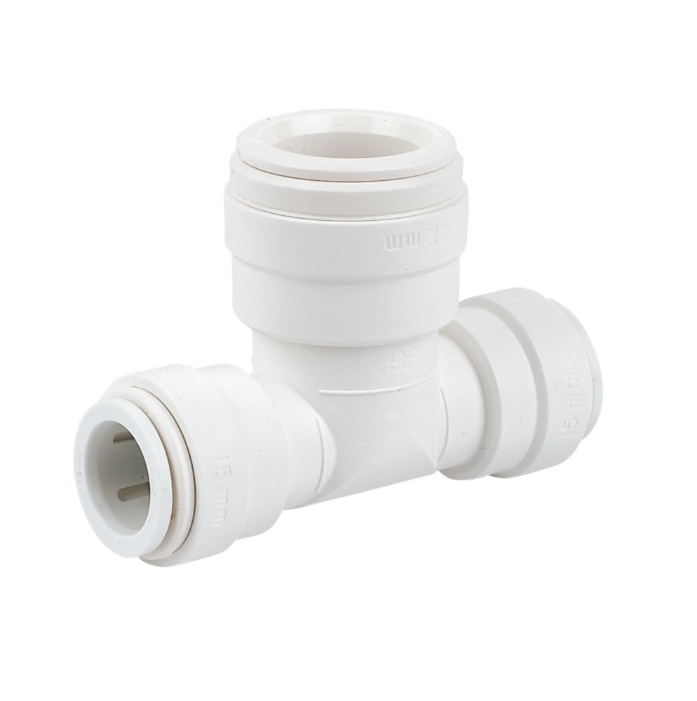 Product image for SKU 70015166 SPEEDFIT pre pack reducing tee 22 x 22 x 15mm - Image 1