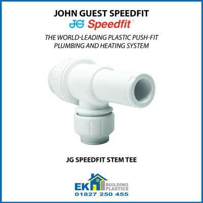 Product image for SKU 70015182 SPEEDFIT pre pack stem tee 22 x 22 x 15mm - Image 1