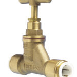 SPEEDFIT pre pack brass stop valve 15mm