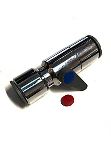 Product image for SKU 70015220 SPEEDFIT pre pack chrome ball valve 22mm - Image 1
