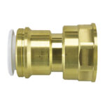 SPEEDFIT pre pack brass female cylinder connector 22mm x 1"