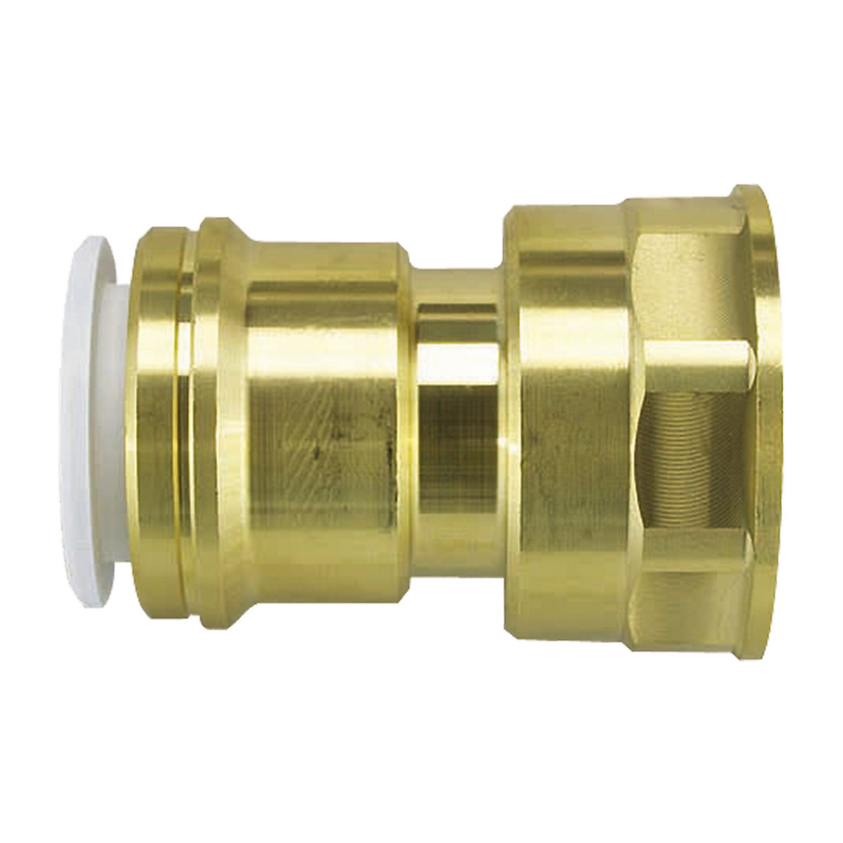 Product image for SKU 70015239 SPEEDFIT pre pack brass female cylinder connector 22mm x 1" - Image 1