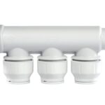 Speedfit Pre Pack 22 x 15mm 3 Port Manifold + Stem