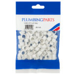 (1 = PK20) SPEEDFIT Pre Pack Nail-In Pipe Clip 10mm