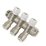 JG Speedfit UFH Euroconus Manifold BVAL 3  Port