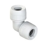 Polyplumb Enhanced 15mm Elbow White