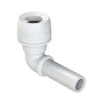 Polyplumb Enhanced 10mm Spigot Elbow White