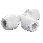 Polyplumb Enhanced 15x15x10mm Spigot Tee White