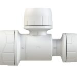 Polyplumb Enhanced 15x10x10mm Reducing Tee White