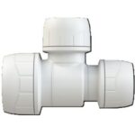Polyplumb Enhanced 22x15x15mm Reducing Tee White