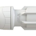 Polyplumb Enhanced 15mmx1/2" Hand Tight Tap Connector White