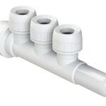 Polyplumb Enhanced 22x15mm 3 Port Socket/Spigot White