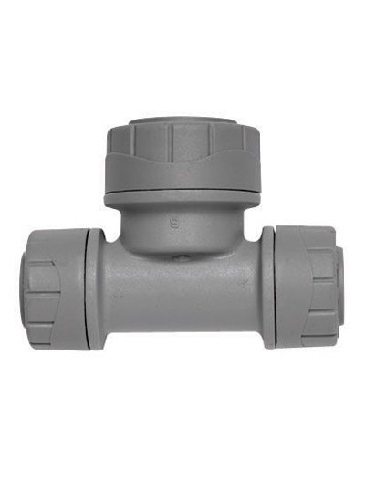70025291-1.jpg POLYPLUMB reducing tee 15 x 10 x 10mm BE - Image 1