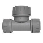 POLYPLUMB reducing tee 22 x 22 x 15mm BR