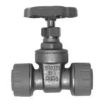 POLYPLUMB brass gate valve 15mm