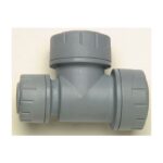 PP UFH manifold 15mm  8 port PB12743