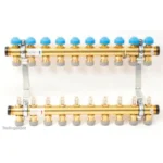PP UFH manifold 15mm 10 port PB12745