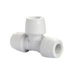 Hep20 KL PB Equal Tee 10mm White