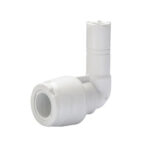 Hep20 KL Elbow 90 Degree Spigot 22mm PF/SP White