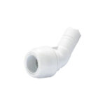 Hep20 KL PB Elbow 45 Degree Spigot 10mm PF/SP White