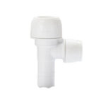 Hep20 KL Branch Reduced Tee Spigot 15x10mm White