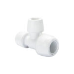 Hep20 KL Branch & End Reduced Tee 22x15x15mm White