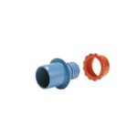 PLAS adaptor lo-D  1/2" lt blue 7786