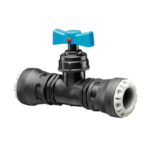 Plasson Pushfit stoptap MDPE x MDPE 20mm 0341