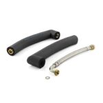 35mm x 1 1/4" F HP Hose 300mm Angled(Pair)