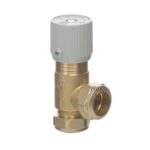 Series 519 Full Flow Differential Bypass Valve 22mm Comp Angled 10-60