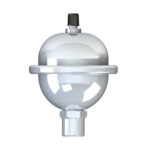INOX-PRO 15mm 0.16ltr Dull Finish Shock Arrestor + Nut & Olive