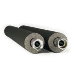 2 Pack 750mm Pre Insulated Hoses 1" Female Swivel x 28mm