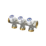 MecFlow Press 3 Port 3/4" Sanitary Manifold Rail