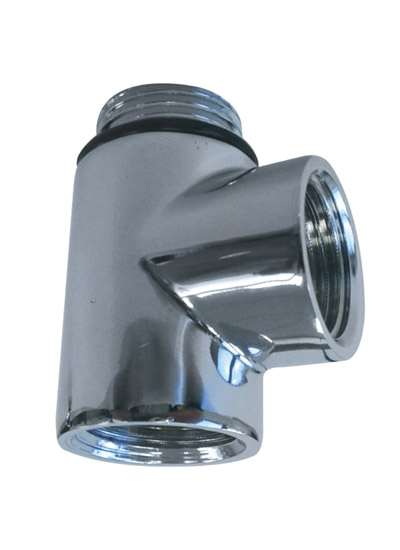 78010015-1.jpg Towel warmer tee CP 1/2" MxF - Image 1