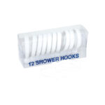 Shower rings white snapper type (12 pk)