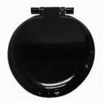 CELMAC Sonata WC seat black/plas hinges
