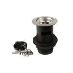 S/S plastic 1 1/4" slotted basin waste