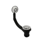 11/2" Bath combined waste & overflow -clicker plug