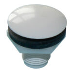 Tap hole stopper - white