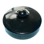 Bath/sink plug 1.3/4" black