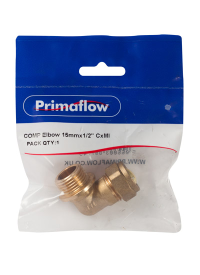 90001147-1.jpg PrimaPack COMP Elbow 15mmx1/2" CxMI - Image 1