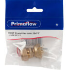 PrimaPack COMP Straight Tap Connector 15mm x 1/2"